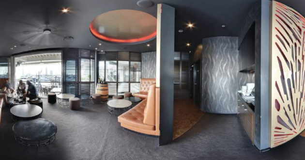 Lounge and Balcony