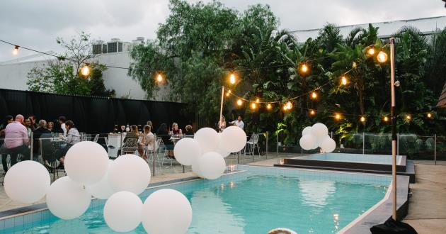 Outdoor Pool Area