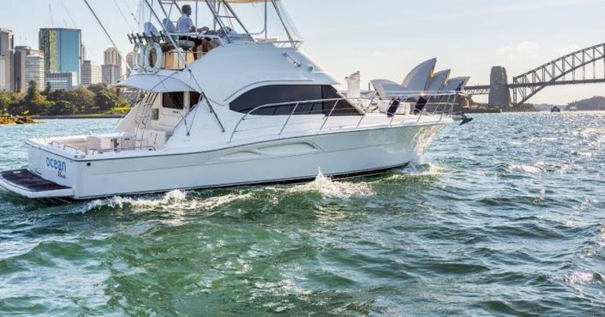 Sydney Harbours The Luxury Ocean Blue Vessel