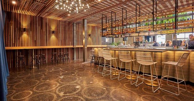The Sophisticated Atrium Lounge