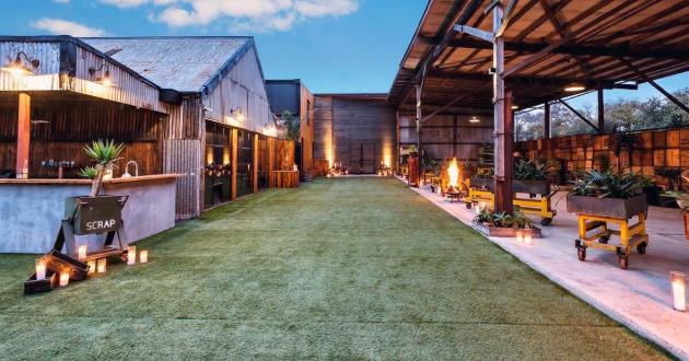 Industrial Converted Warehouse and Lawn