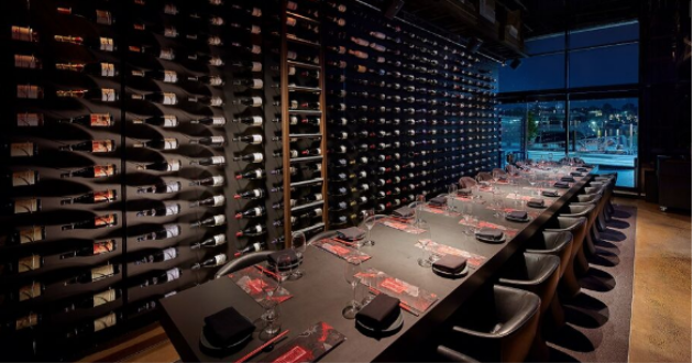 Private Dining at the end of Jones Bay Wharf