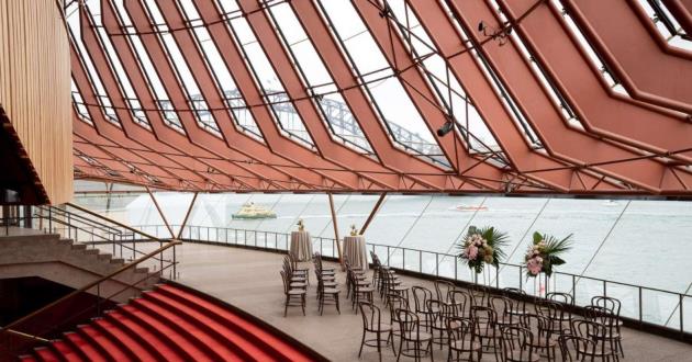 Joan Sutherland Theatre Foyer at Sydney Opera House
