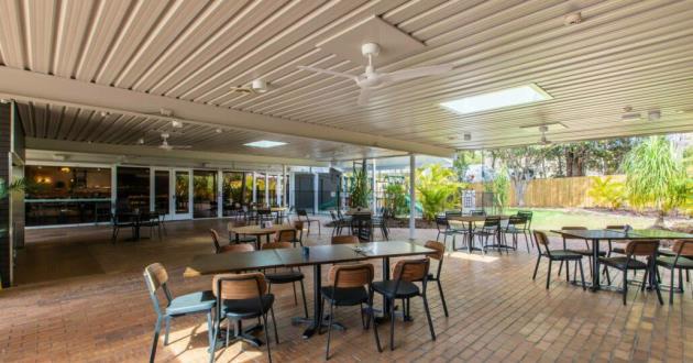 Outdoor Bistro Terrace