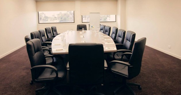 Natural Light-filled 14 Person Boardroom next to Avalon Airport