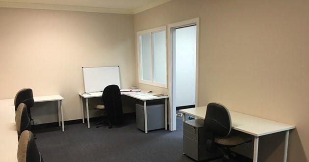 Corner Permanent Desk