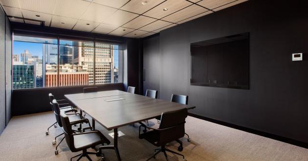 12 Person Boardroom in Melbourne CBD with Cityscape Views