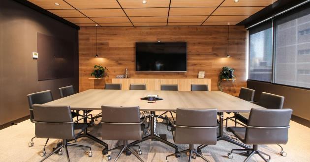 12 Person Boardroom in Melbourne CBD with Cityscape Views