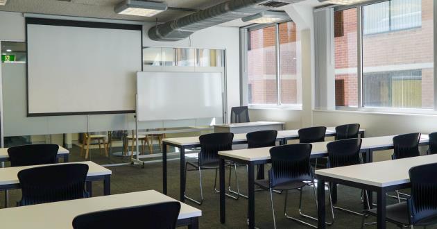 Natural Light-filled 30 Person Training Room in Ultimo