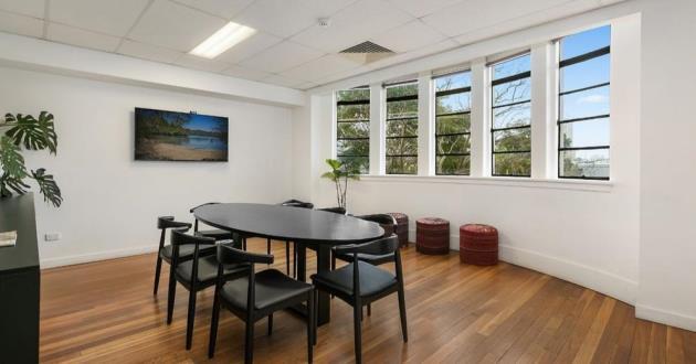 Natural Light Filled 10 Person Meeting Room in Paddington