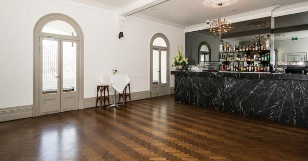 The Emerald Room, includes a Private Bar