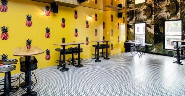 Pineapple Lounge and DJ Area