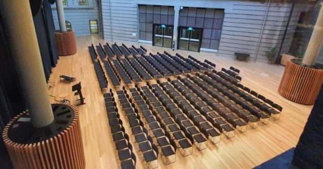 State-of-the-art Coverted Indoor Quad