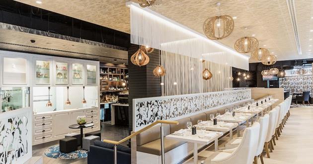 European-Inspired Bistro & Bar Space